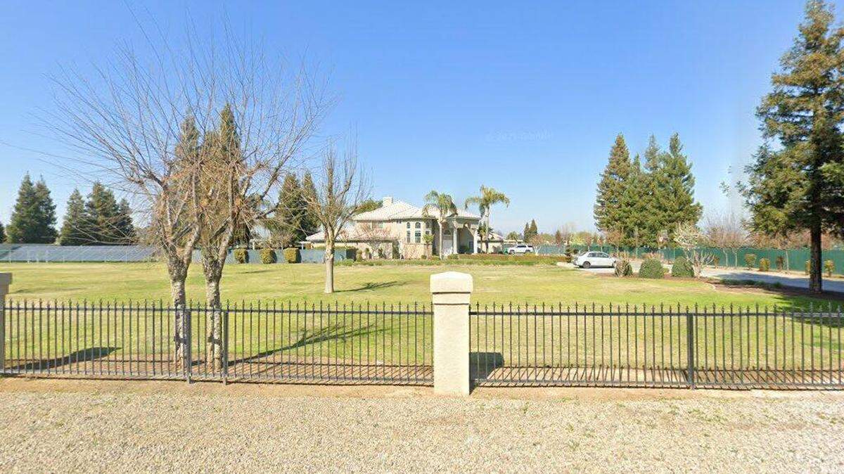House on 8100 block of East Bullard Avenue