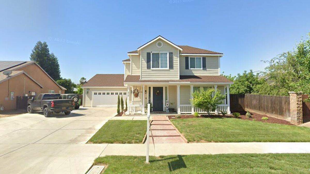 House on 600 block of East Sierra Avenue