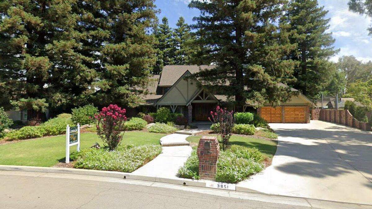 House on 3800 block of West Alluvial Avenue