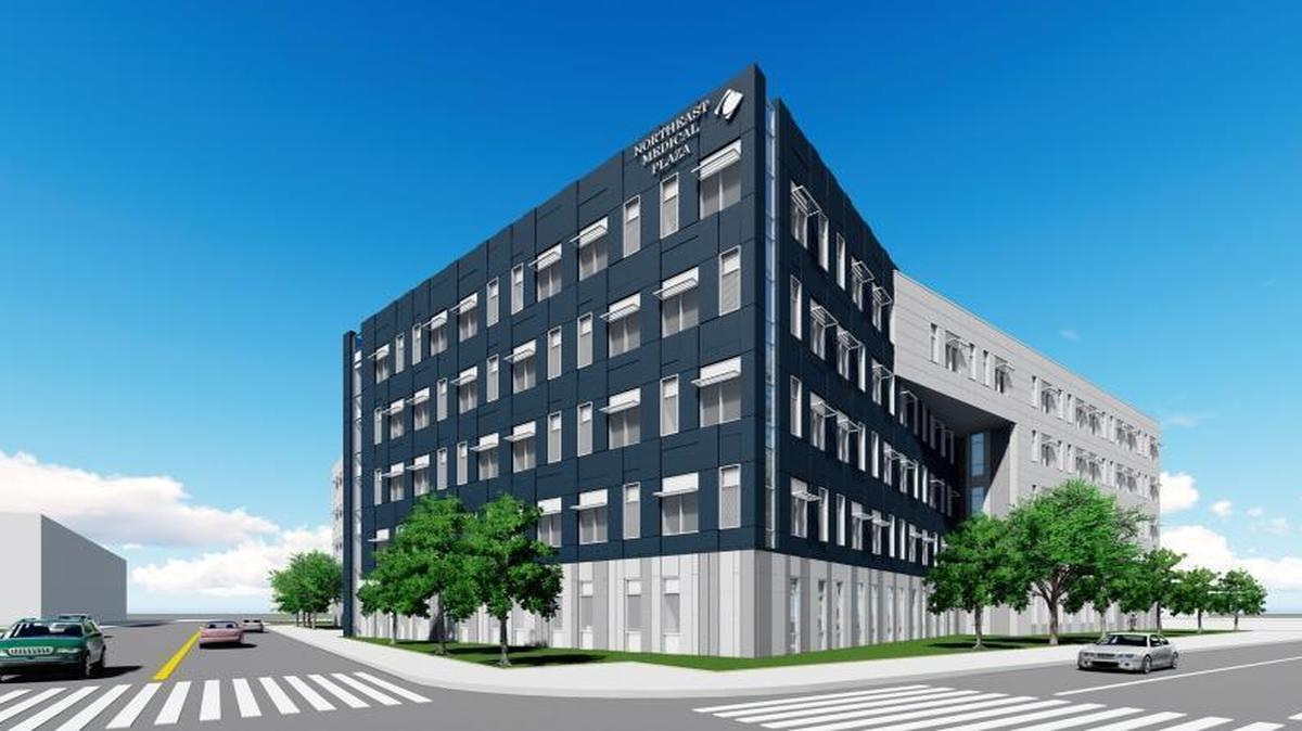 A rendering of Community Regional Medical Center’s planned new pediatric office, which is expected to open in late 2018.