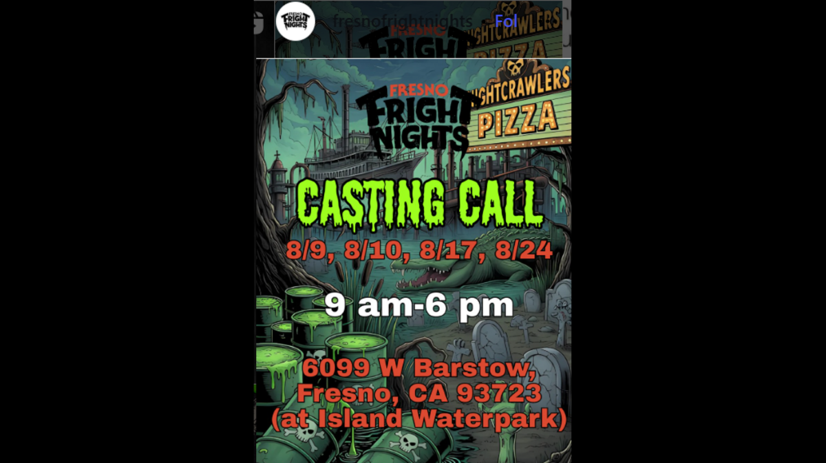 Fresno Fright Nights is seeking actors to bring their “inner monster” to the brand new haunted attraction.