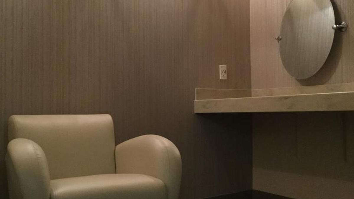 
A former storage room at Fresno Yosemite International Airport has been converted into a mothers room, a private space where nursing moms can express milk for their babies.
