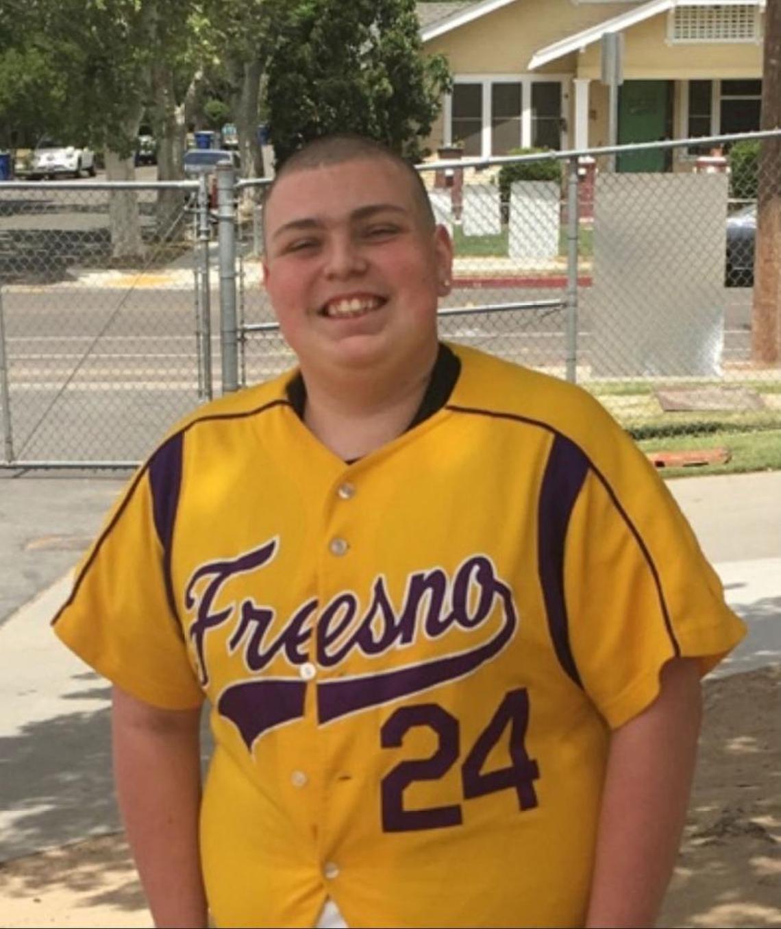 Fresno High School student Dominic Elliott.