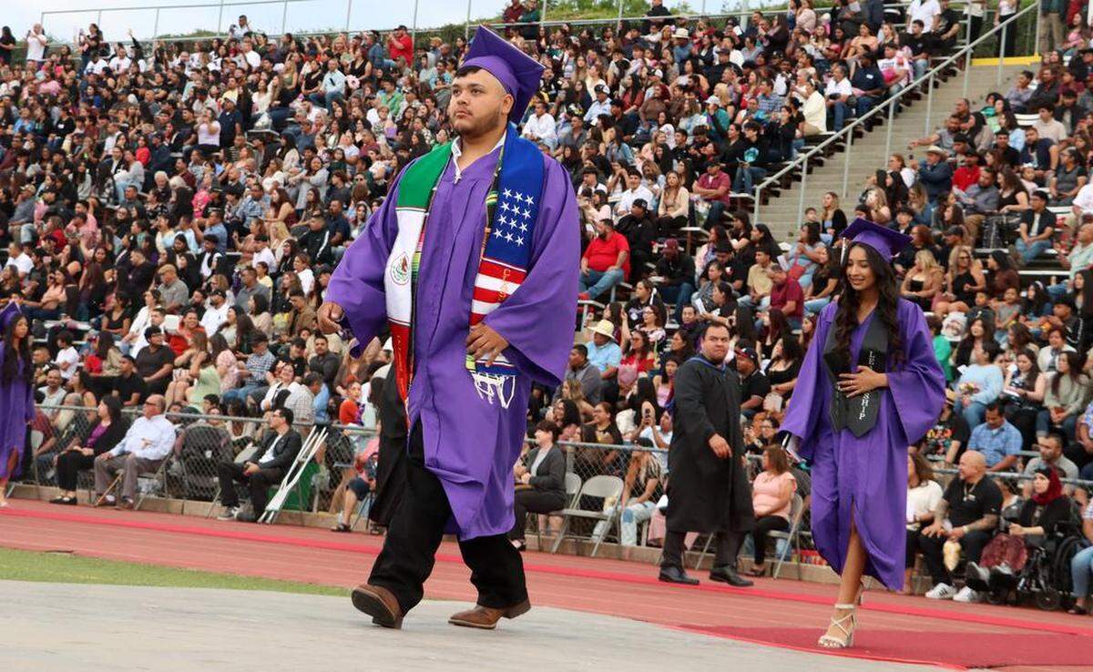 Madera South High had 437 in its 15th graduating class during the ceremony at Madera Memorial Stadium on June 7, 2023.
