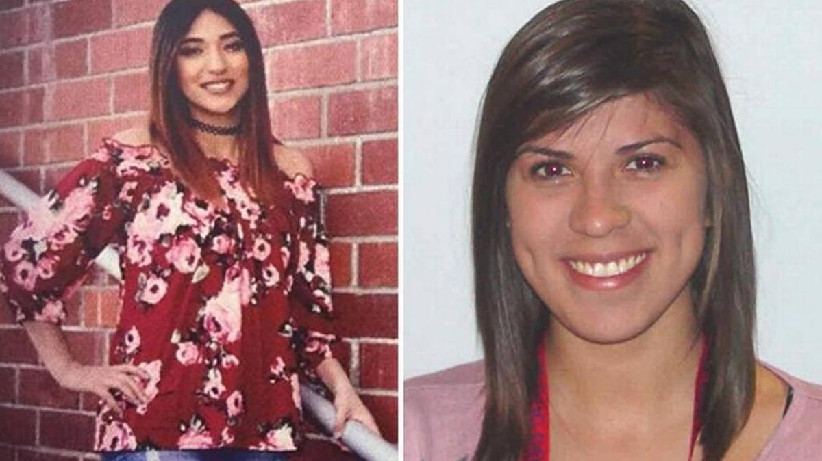 Joanna Delgado, left, and Adriana Solorio Romero died in a head-on collision in west Fresno County.