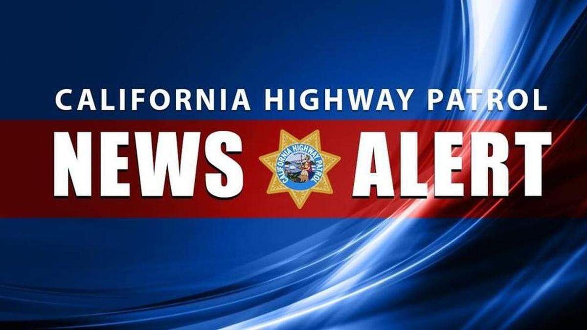 The image that the CHP uses to post alerts to social media.