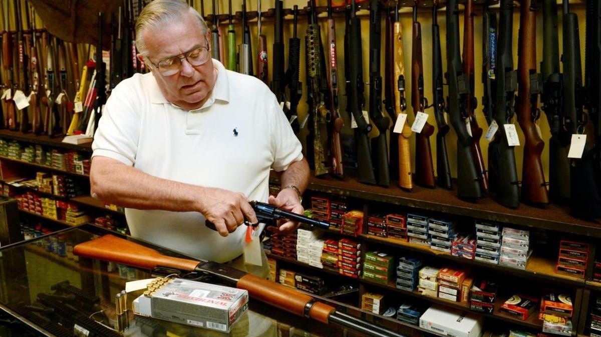 Barry Bauer, of Herb Bauer Sporting Goods in Fresno, says that under California law, private-party transfers of guns go through a dealer who has a federal firearms license. In addition, all purchasers of guns in the state are legally required to pass a computerized federal background check.