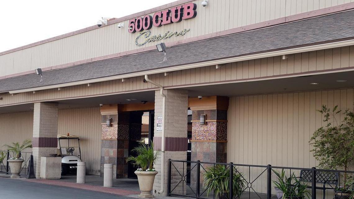 The 500 Club Casino at Shaw and Willow avenues in Clovis. The Fresno Bee file photo.