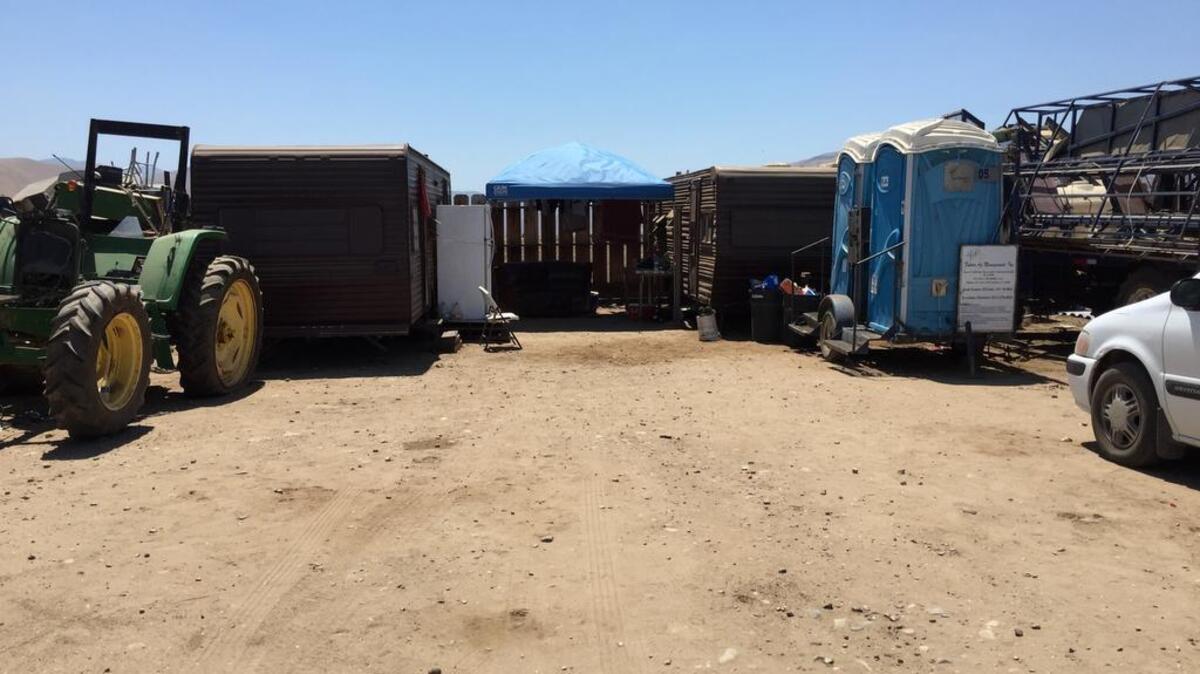 The U.S. Department of Labor fined a farm labor contractor more than $160,000 for housing workers in deplorable conditions.