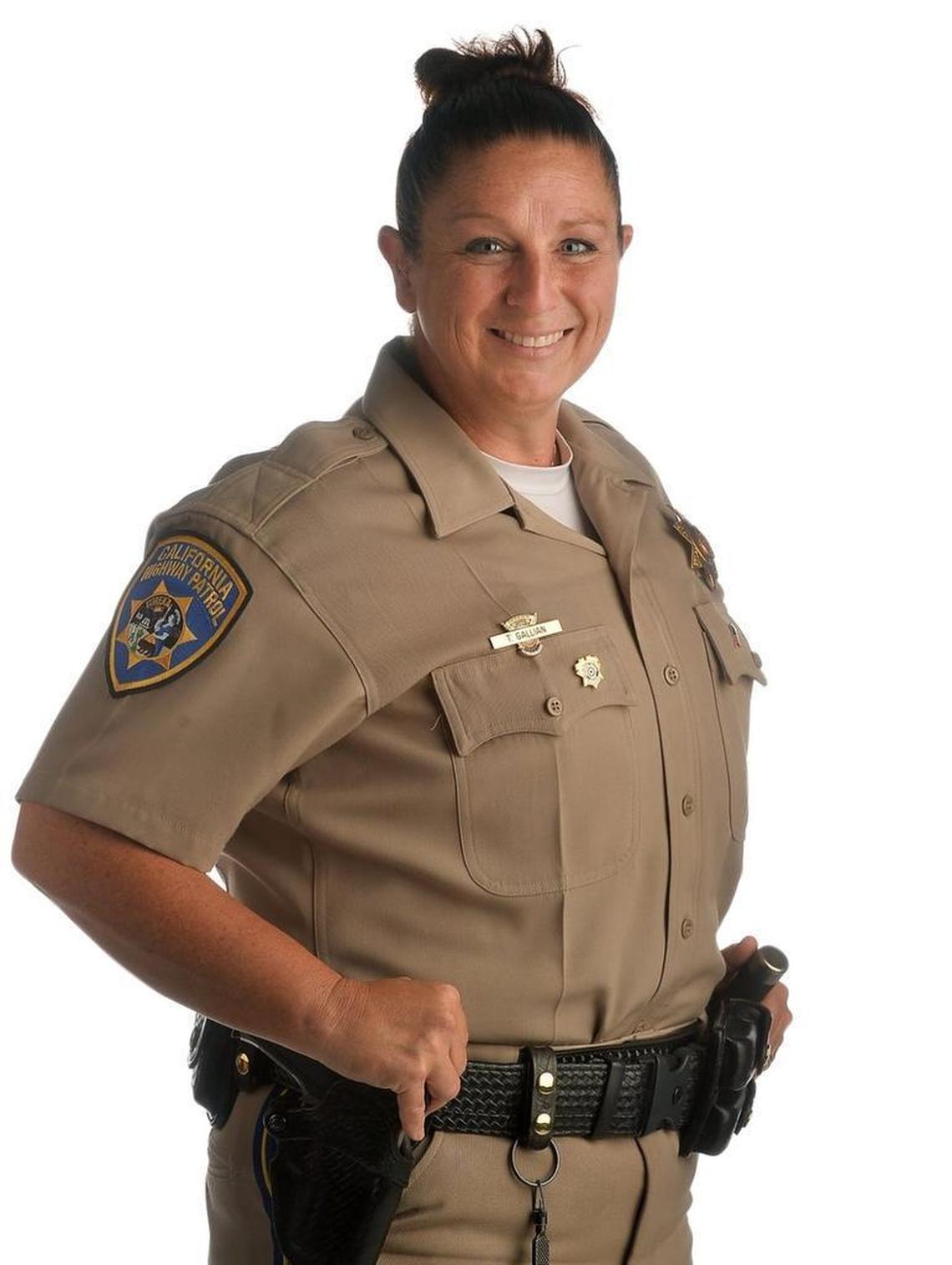 CHP officer Traci Gallian