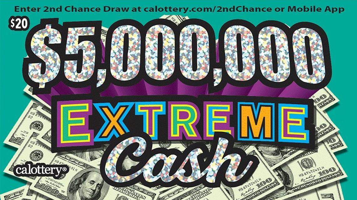 A Merced County man won the top prize in the California Lottery’s $5,000,000 Extreme Cash game.