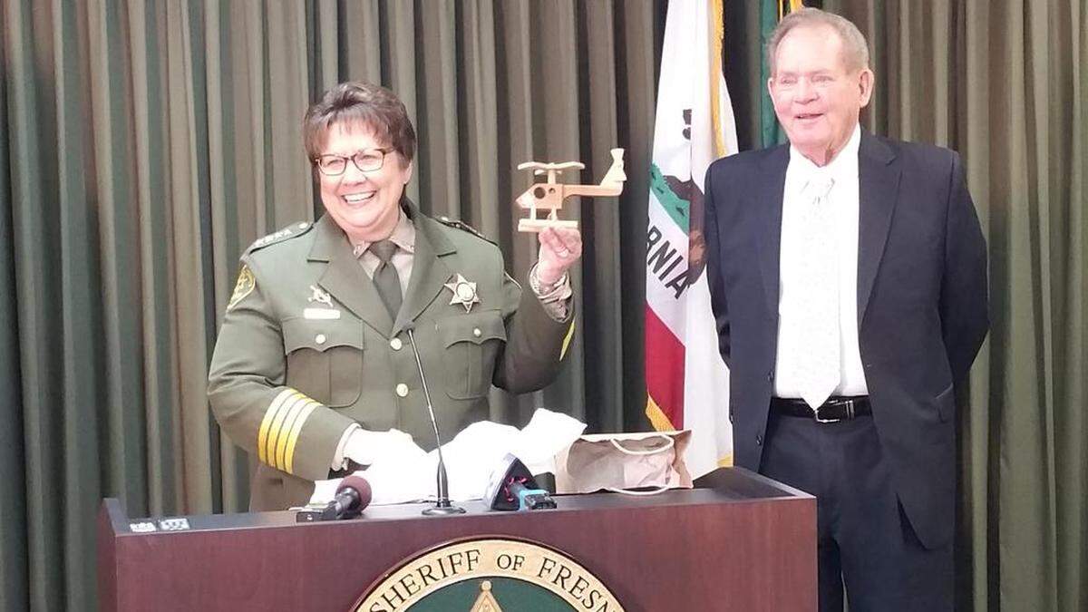 Retired Judge James Quashnick presided over three of Fresno County Sheriff Margaret Mims’ swearing-in ceremonies.