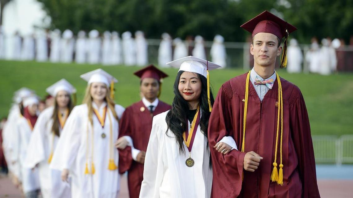 Clovis Unified schools are planning a complete return to traditional graduation ceremonies, “similar to what we hosted last year for the Class of 2020,” Clovis Superintendent Eimear O’Brien told The Education Lab in a statement. (Bee file photo)