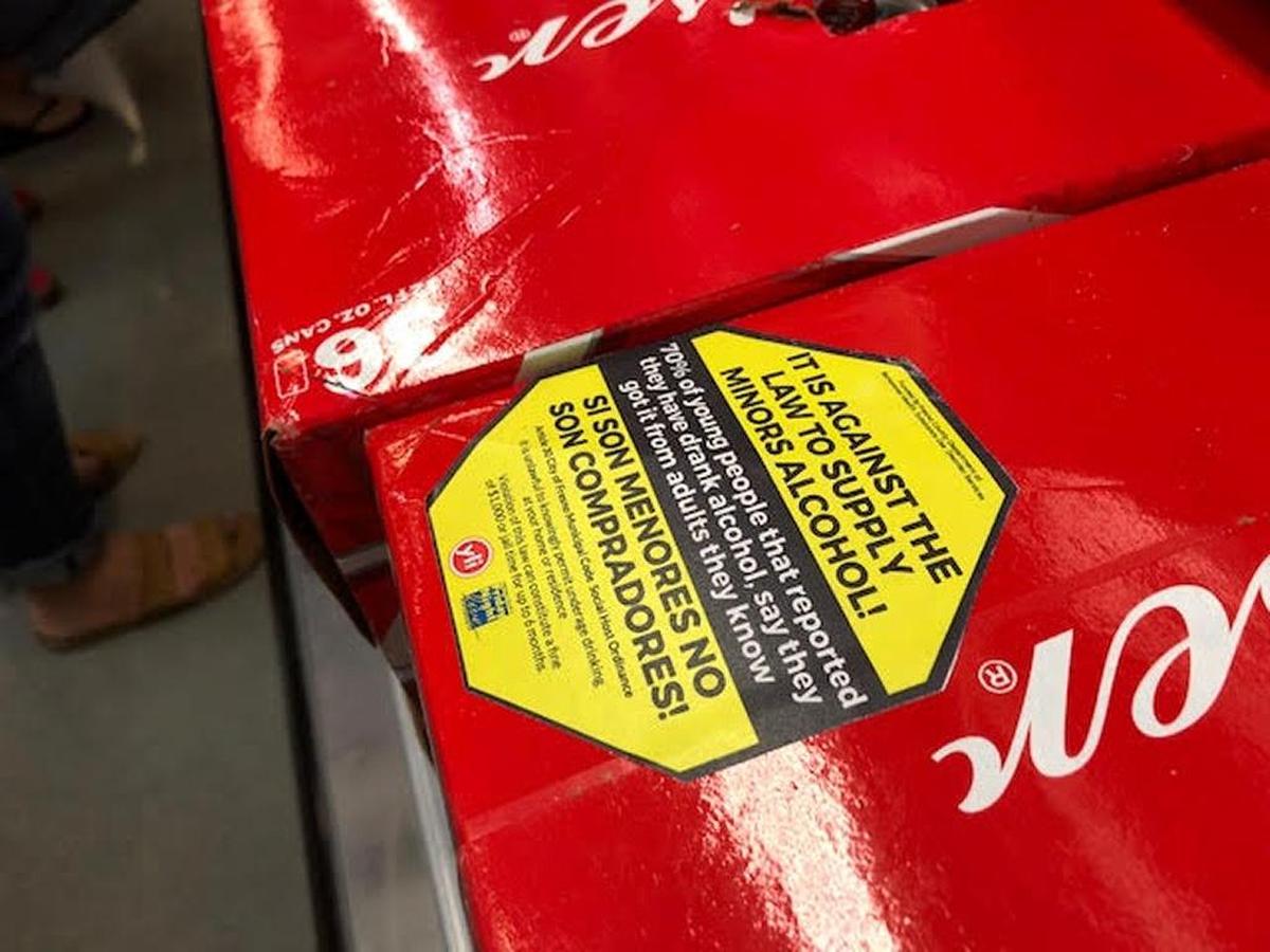 The “Sticker Shock 2017” campaign is intended to highlight the need to prevent underage drinking and the illegal accessibility that children and teens have to alcohol.