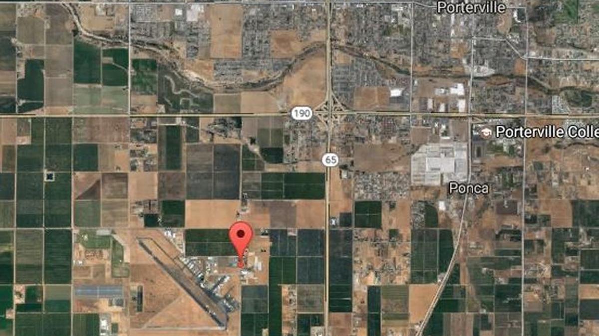 The CHP reported Saturday that a plane went down near the Porterville Municipal Airport. There were few details available.