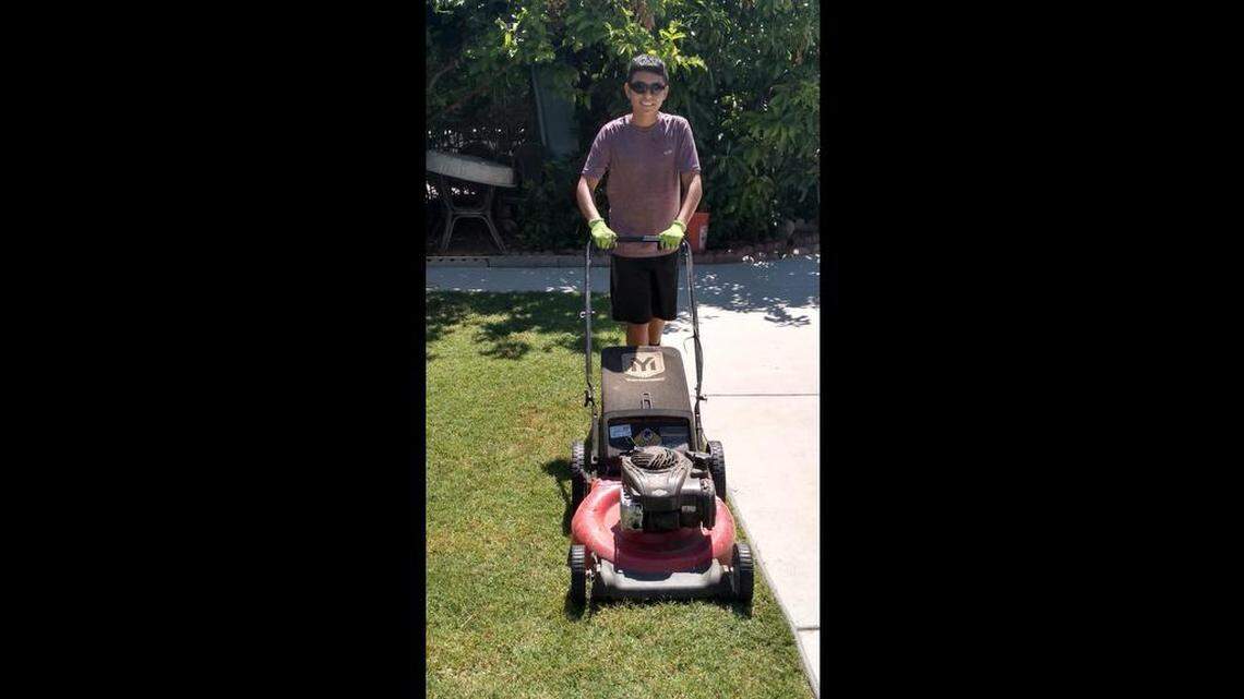 Fresno teen Juan Olivarez is offering free lawn mowing services this summer for local elderly people who have a low income. The 15-year-old said he wants to help out seniors in the community.