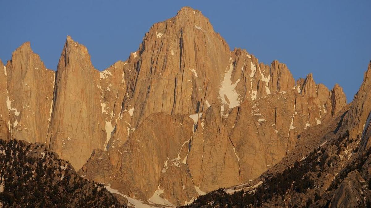 Mount Whitney is the tallest peak in the continental United States at 14,494 feet.