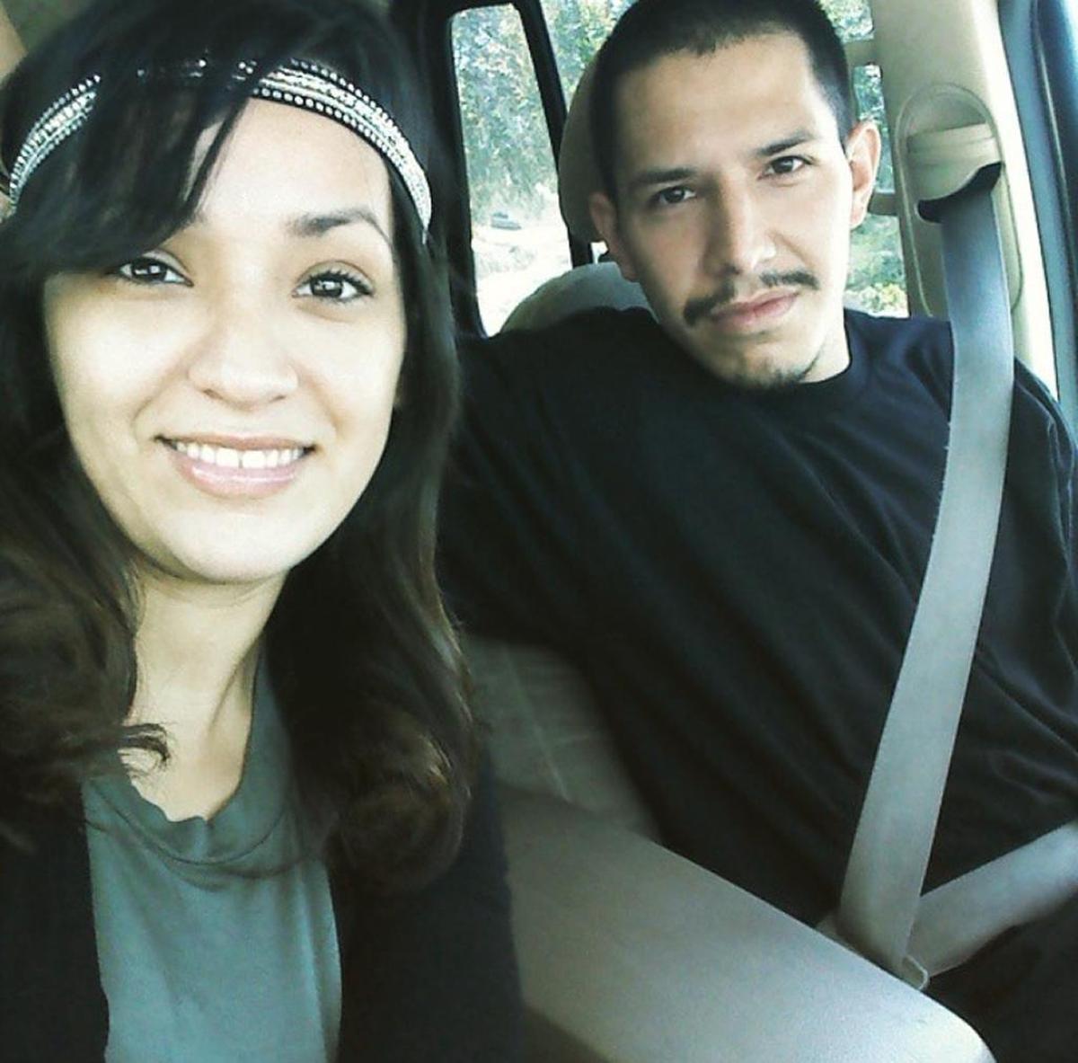 Sharnae and Matthew Cuellar in an undated family photograph. In December 2015, the Cuellars were killed in a head-on collision with a suspected drunken driver. The collision threw the couple’s three girls, now ages 7, 5, and 4, into a custody fight.