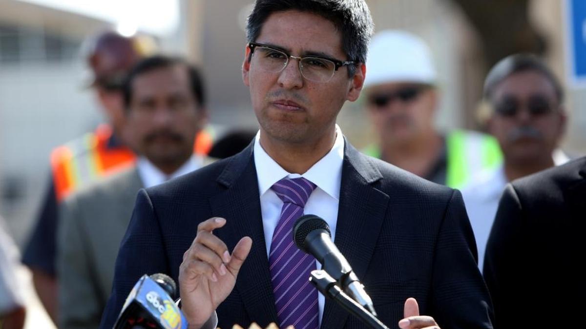 Henry T. Perea, D-Fresno, shown in a March 2014 file photo, announced Tuesday, Dec. 1, 2015, that he will step down as a member of the California Assembly.