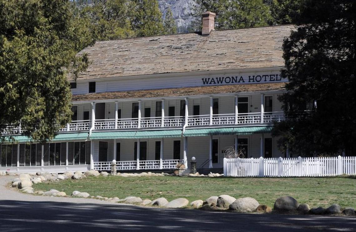 The Wawona Hotel, photographed Monday, Feb. 29, 2016 in Yosemite National Park.