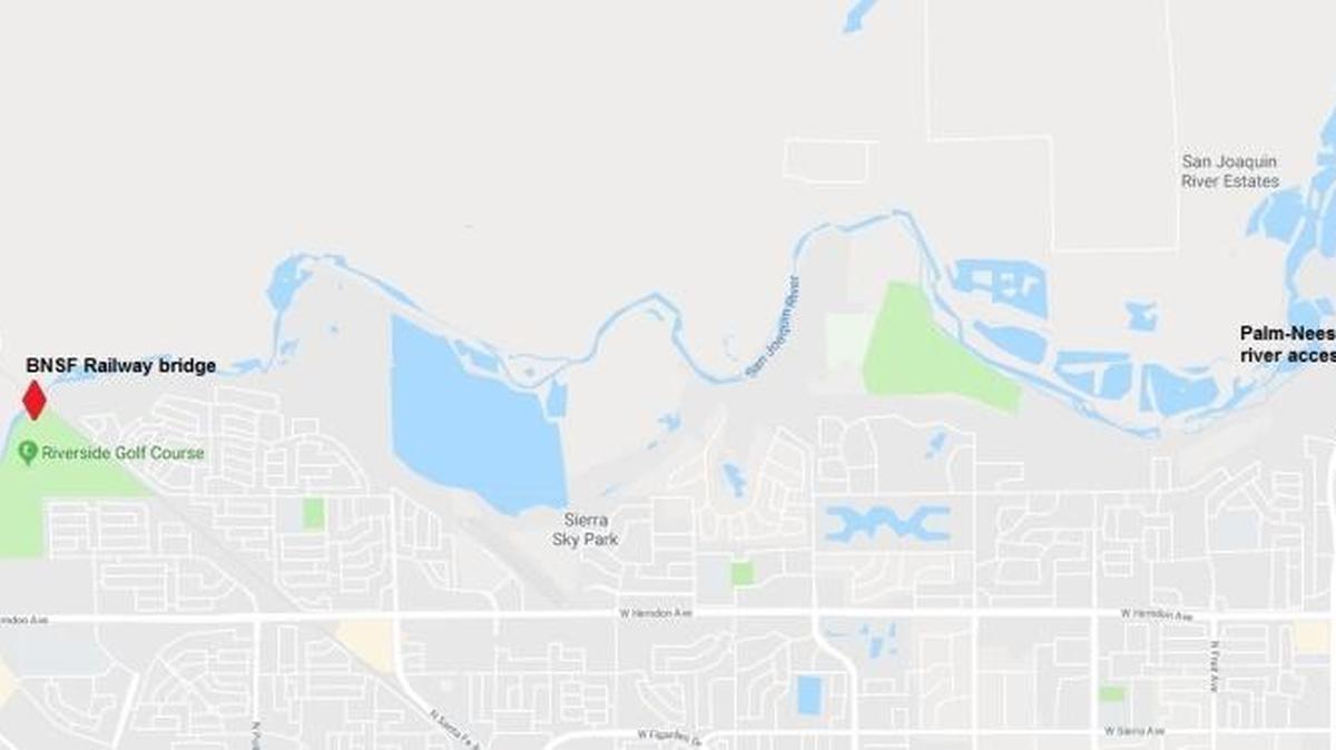 Eight rope nooses were found beneath the BNSF Railway bridge over the San Joaquin River in northwest Fresno, about seven miles downstream from a controversial site for public access to the river bottom.