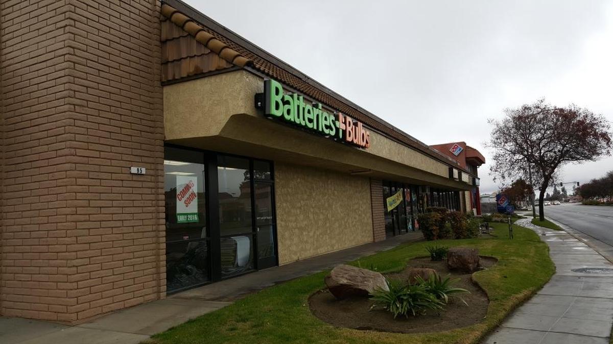 Batteries Plus Bulbs is expected to open next month at 95 W. Shaw Ave. in Clovis.