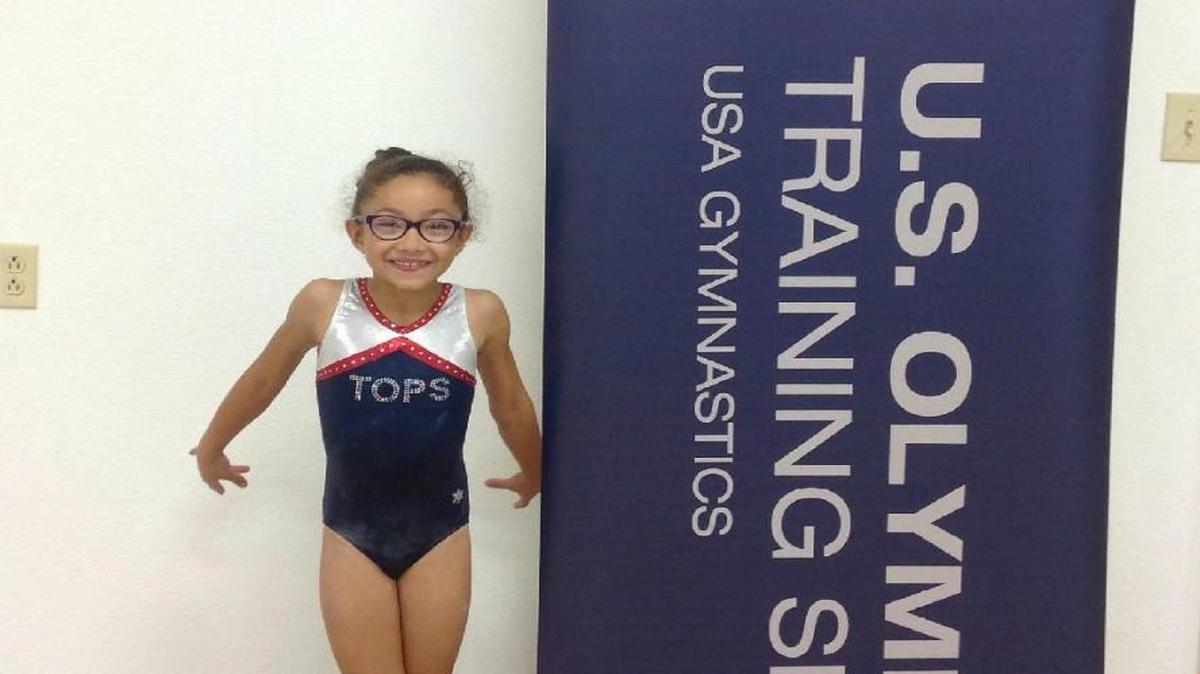 Sage Marie Coe visited the U.S. Olympic Training Center in Huntsville, Texas, in October.