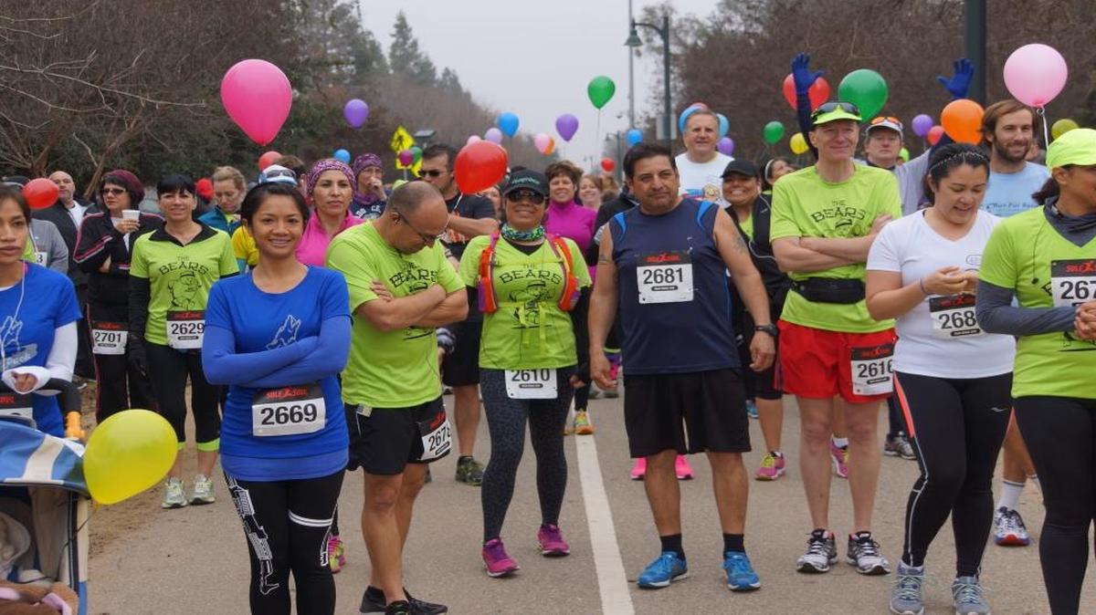 Runners and walkers line up for last year’s Got Miles 5K in Railroad Park.