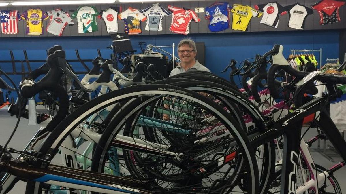 Dan Caton offers a large selection of upright and recumbent bicycles at Clovis Bicycle Company on Bullard Avenue near Minnewawa Avenue.