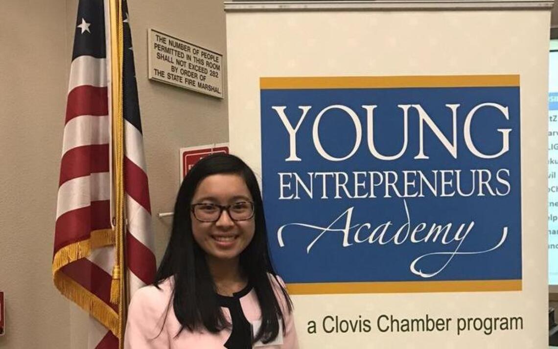 Graduating Clovis North senior encourages others to try entrepreneurship program offered by Clovis Chamber of Commerce