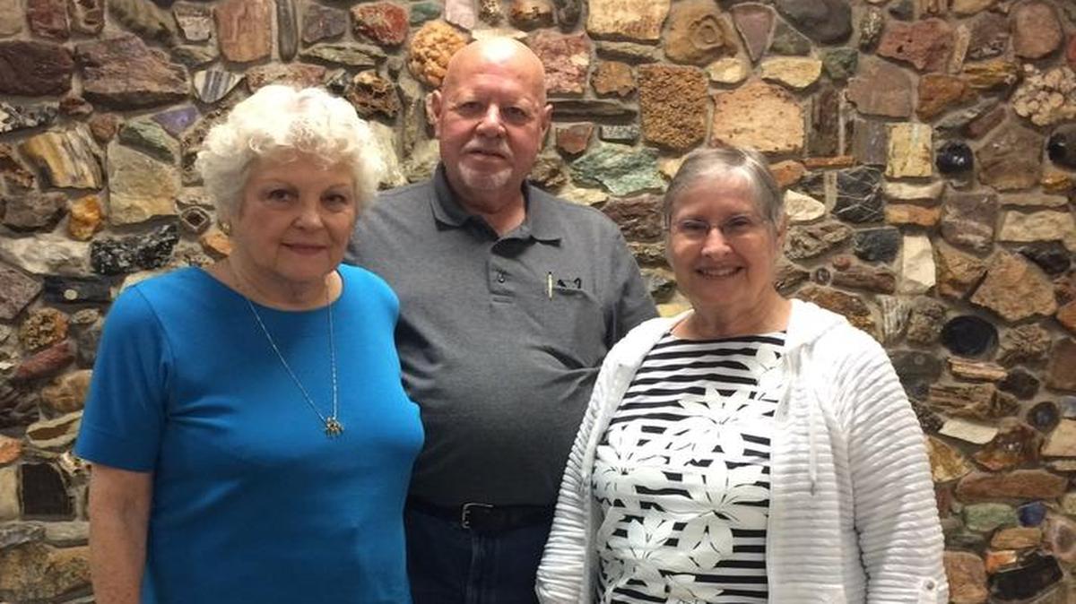 The Fresno County Division of CalRTA has about 1,100 registered members. The division is led by (from left) co-vice presidents Barbara Mendes and Wayne Bright and president Donna Garcia.