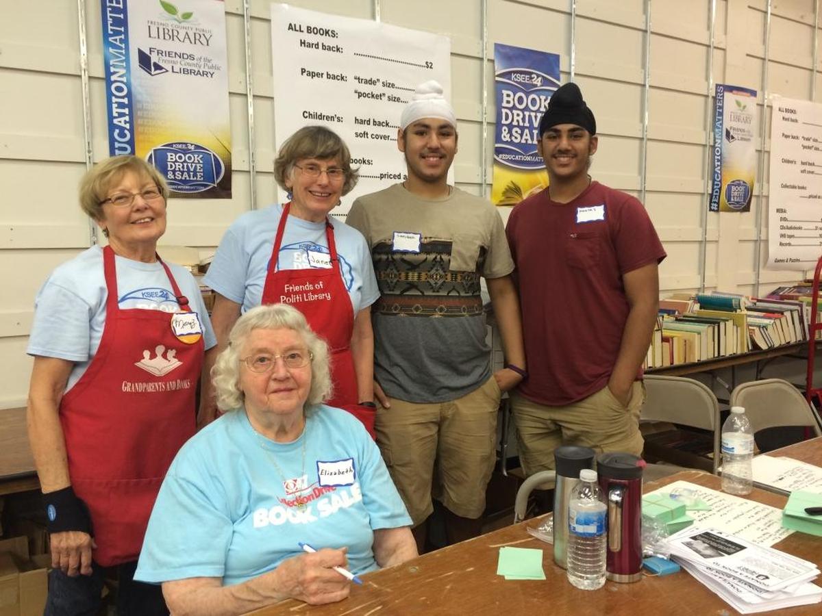 Standing, from left, are Mary Zanarini, Janet Claassen, Sahilveer Dhesi and Mantaj Dhesi. Elizabeth Lee is seated.