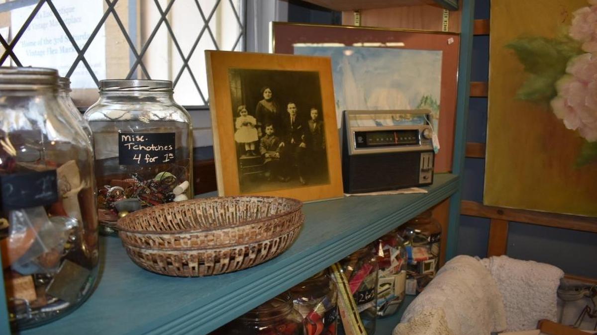 “Dan and I have always enjoyed bringing antique/vintage pieces back to life, whether back to their natural state or to an envisioned redesign,” said Wit’s End Antique and Vintage Marketplace owner Sheila Hollender.