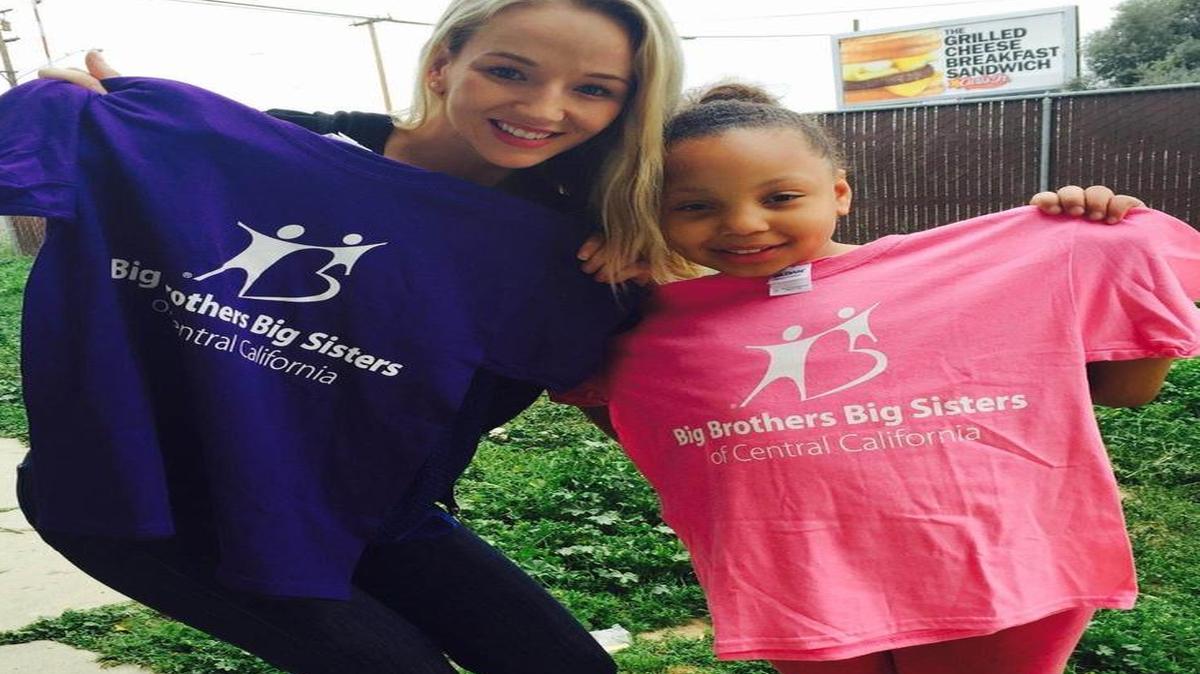 Miss Fresno County 2015 Keri Allred mentors Alijanah through Big Brothers Big Sisters.