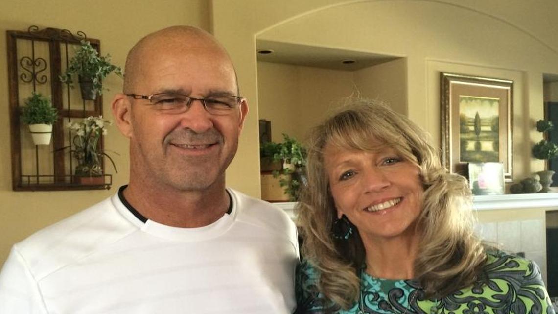 Kidney patient Jon DeChambeau and his wife, Janet.