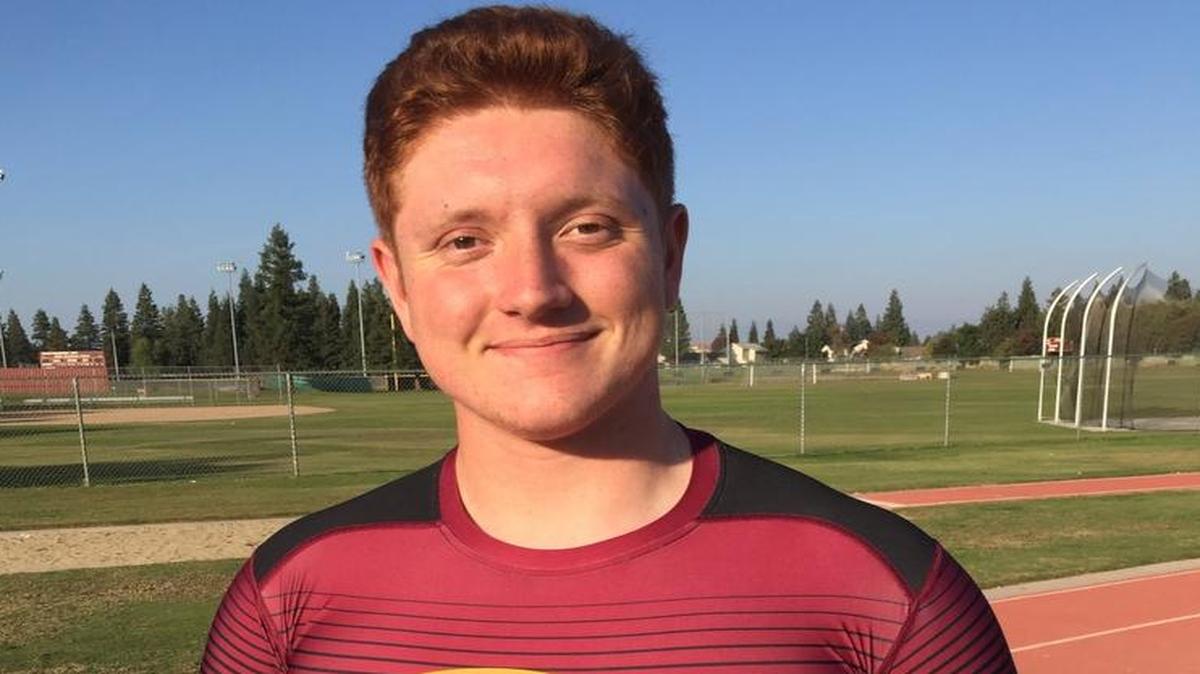 Clive Truschel returned to Clovis West football after a debilitating spinal infection threatened his ability to walk.