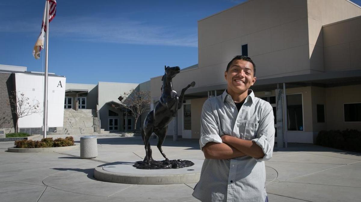 Clovis North’s Robert J. Belmontes, Jr., was named a 2016 Student of Promise.