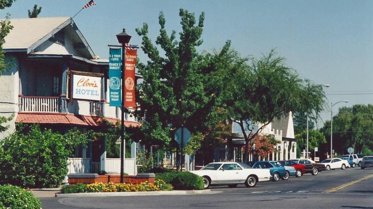 Old Town Clovis, seen here circa 2010, was the vision of the Clovis Community Development Agency in the early 1980s.
