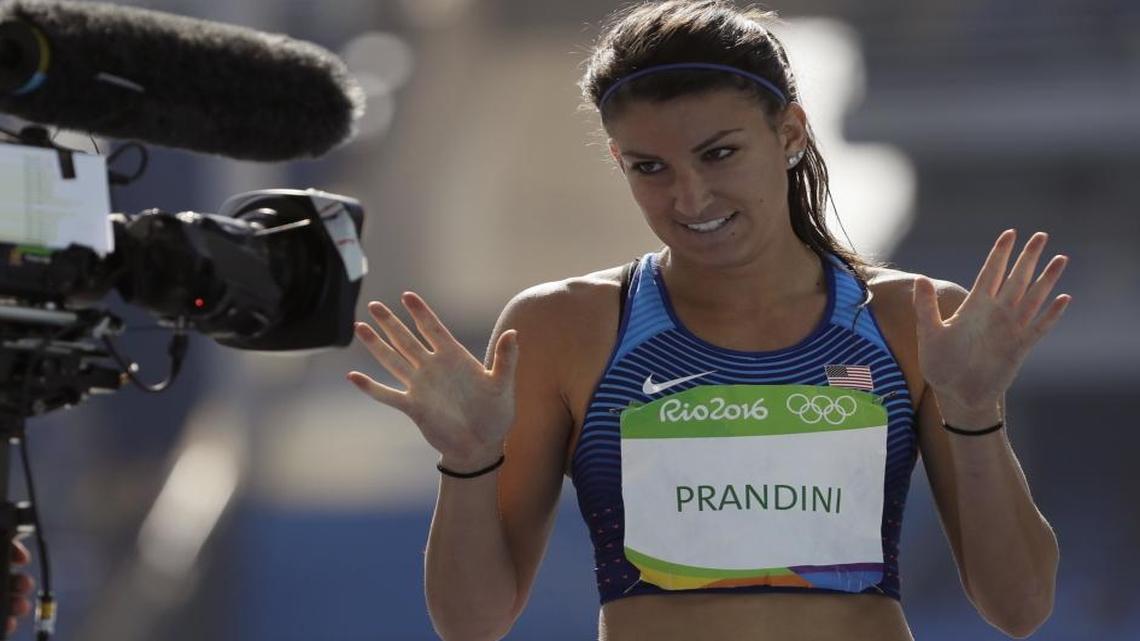 Jenna Prandini, a Clovis native, competed in the 200-meter dash at the 2016 Summer Olympics in Rio de Janeiro.