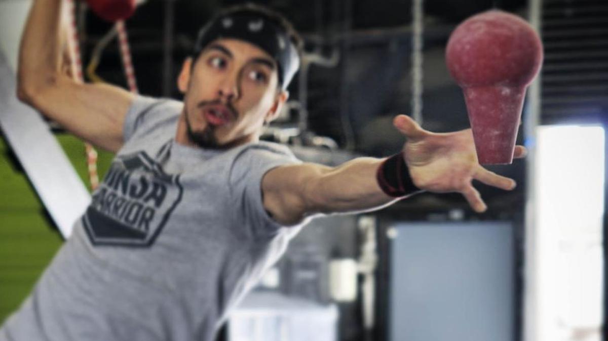 Gabe Hurtado tests his physical and mental capacity while training to compete on NBC’s obstacle-course competition, “American Ninja Warrior.”