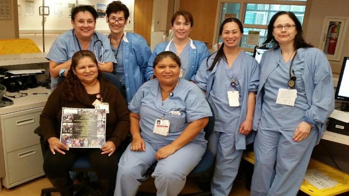 Nine departments at Kaiser Permanente Fresno donated items for March’s Feed the Need Fresno event.