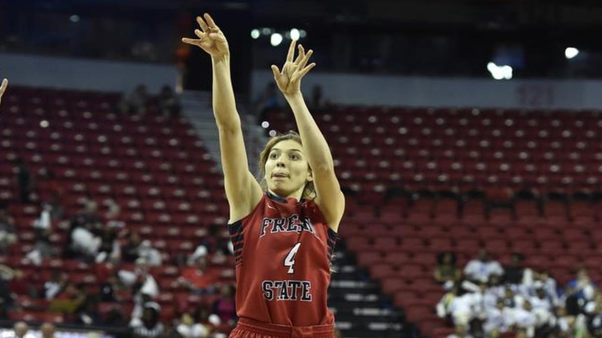 Fresno State junior Bego Faz Davalos led the nation in blocked shots during the 2015-2016 season.