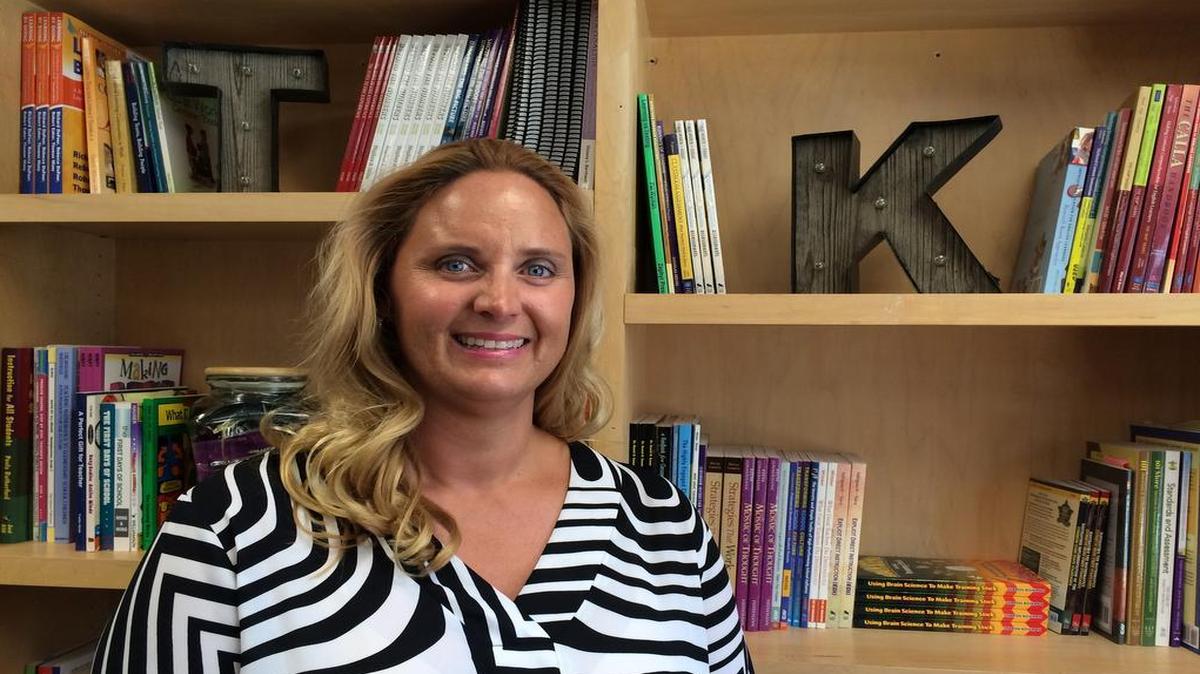 
Kathy Blackburn, new principal of Temperance-Kutner Elementary
