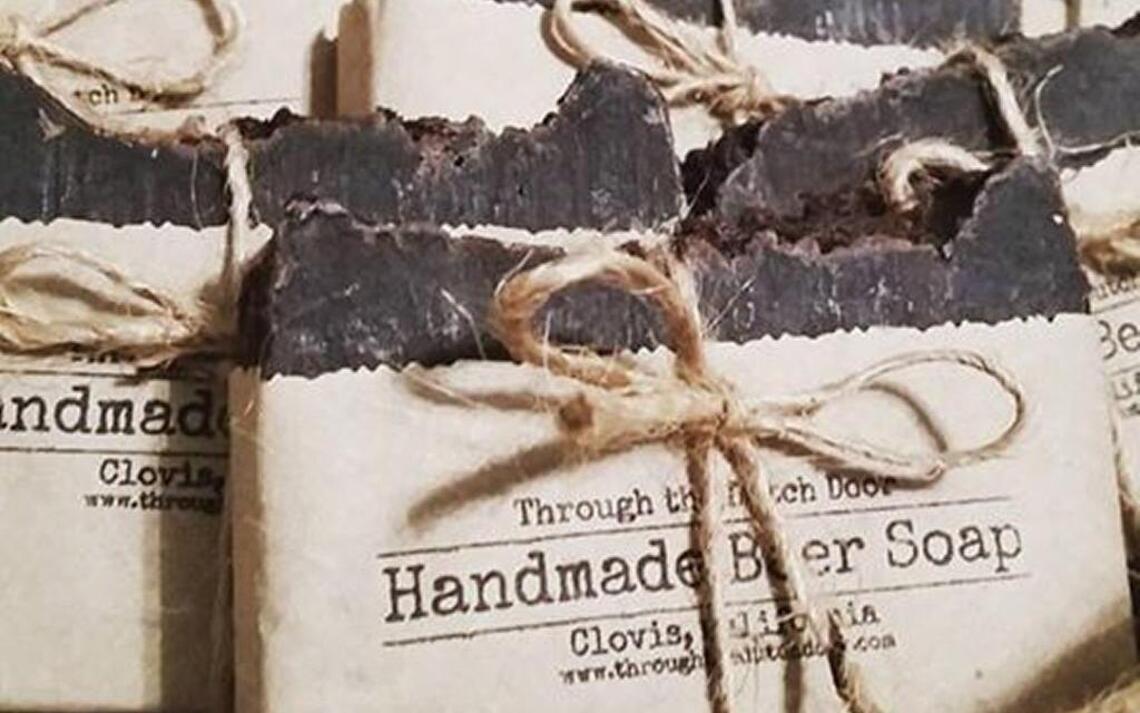 Double the suds: local business makes handcrafted soap with real bottled beer