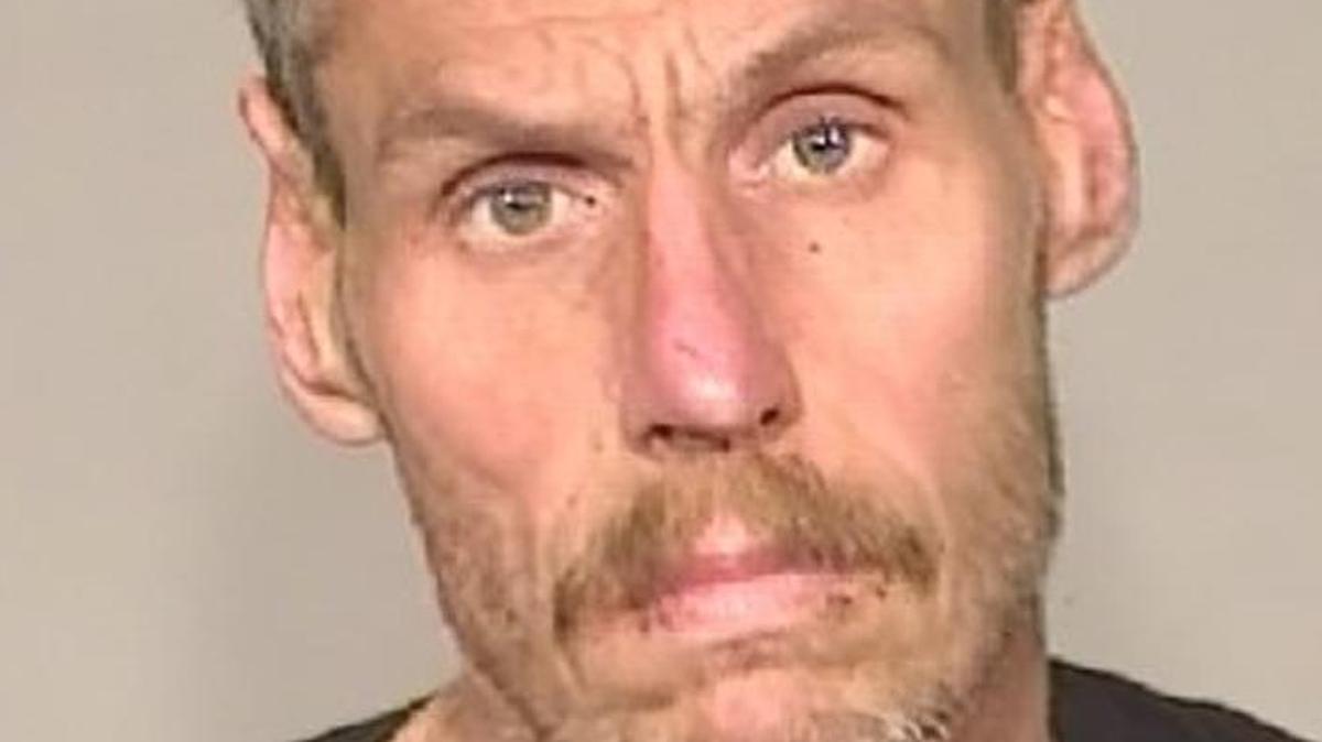 Kevin Joy, 43, has been arrested for panhandling offenses more than 70 times in the past year.