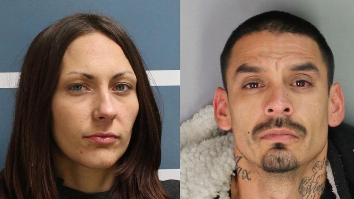 Amanda Gagnon, 25, (left) and Joel Vasquez, 33