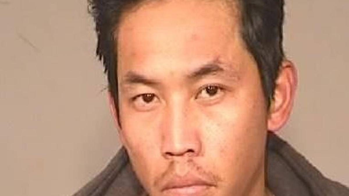 Ricky Moua, 29, was arrested Tuesday after being spotted driving a stolen vehicle.