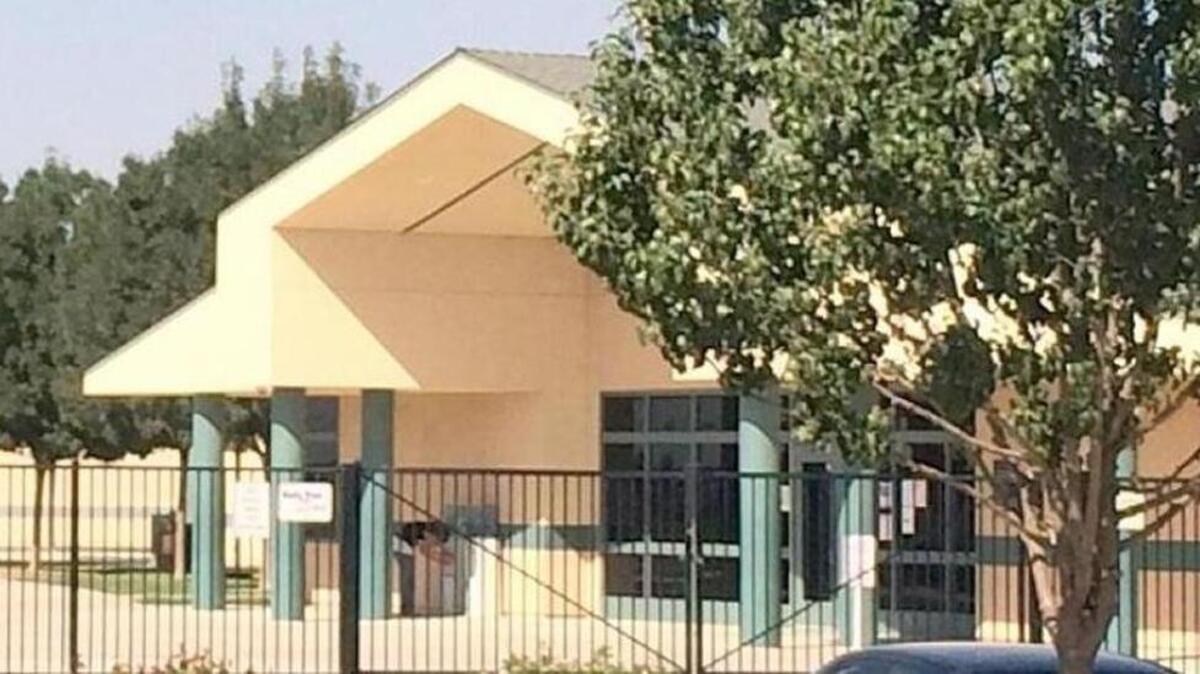 Two 13-year-old girls were arrested on Feb. 22 after allegedly making terrorist threats to their school, Pixley Middle School, on Feb. 15, 2018 in Pixley, California.