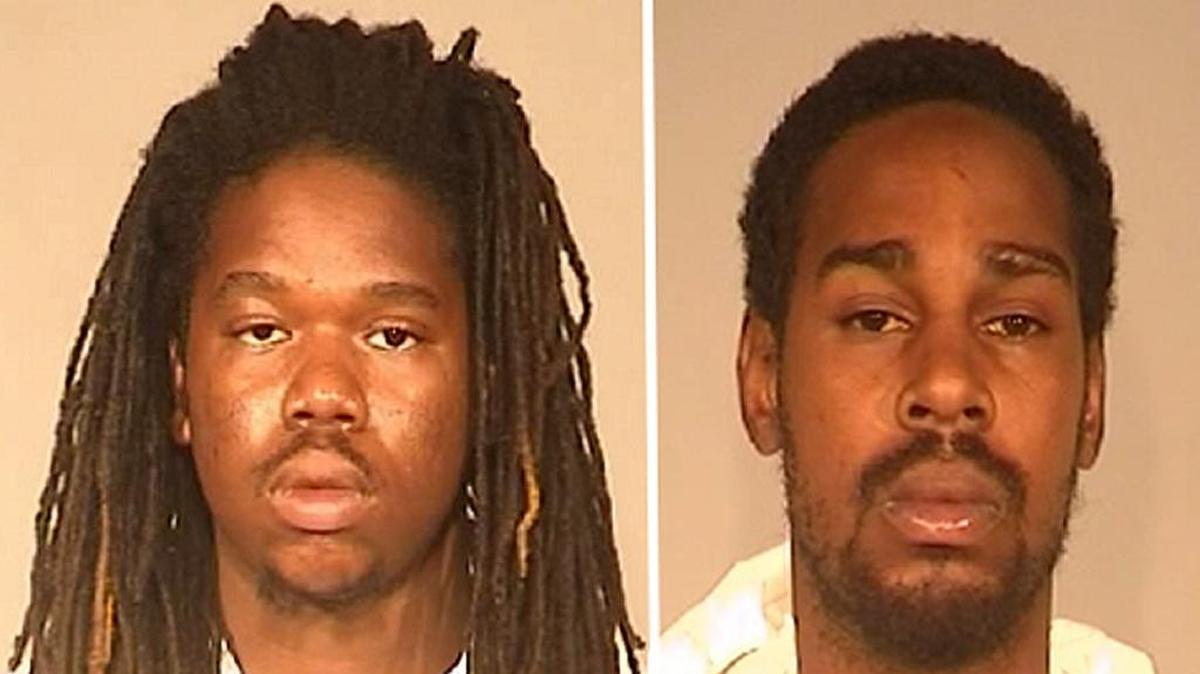 From left, Marquise Graves and Jahleel McGruder.