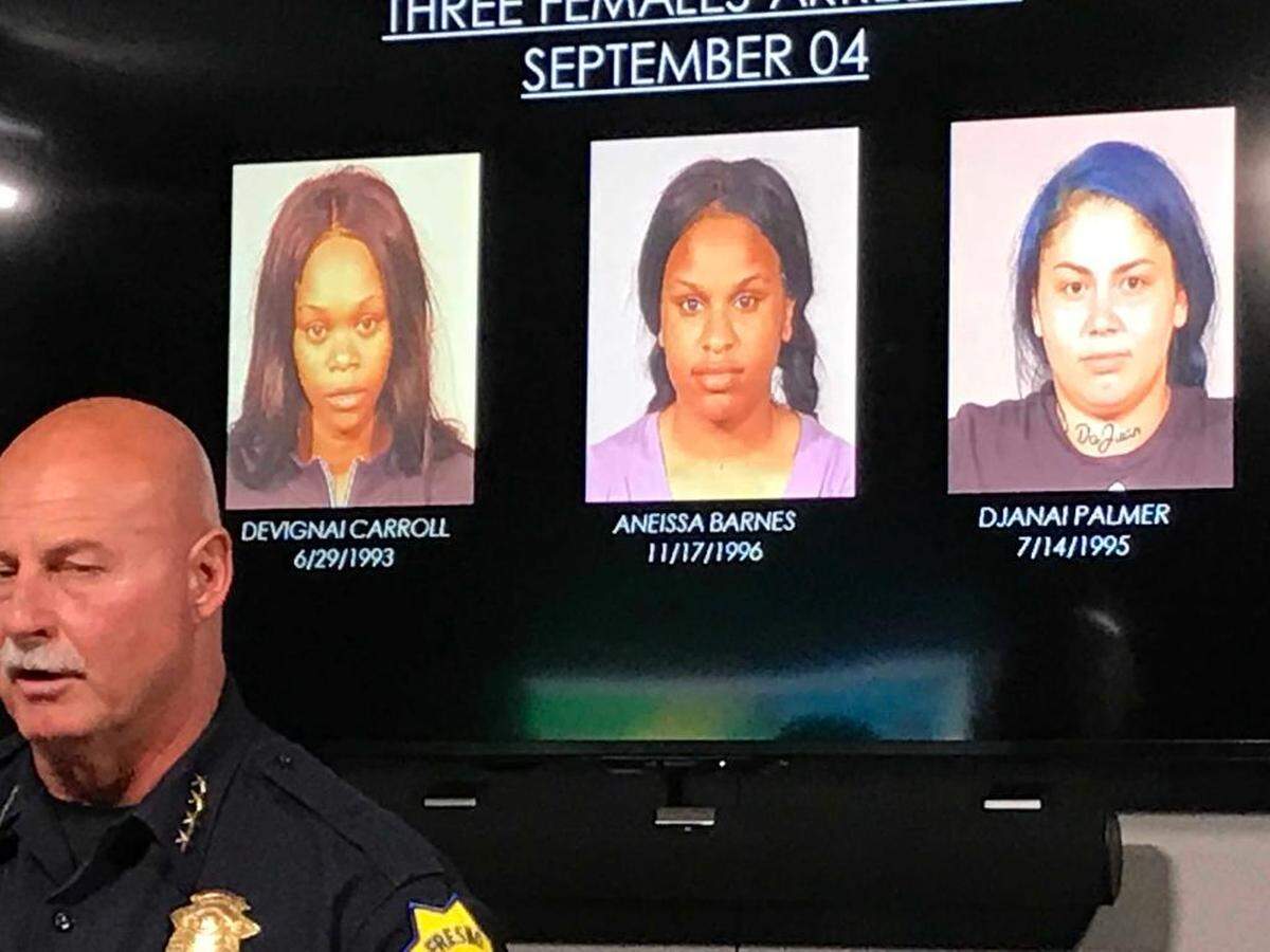 Fresno Police Chief Jerry Dyer says women from the San Francisco Bay Area bought day passes at local gyms so that they could break into lockers to steal credit cards and other valuables.